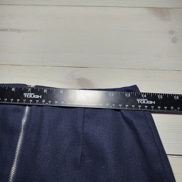 Miami Mini Skirt Embroidered Denim Floral Cotton Coastal Cowgirl BOHO. - Picture 5 of 6